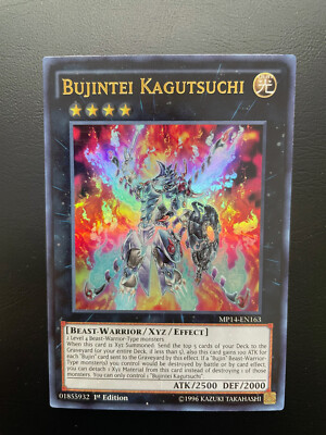 Yugioh Bujintei Kagutsuchi MP14-EN163 1st Edition Ultra Rare NM-image