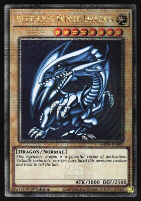 Blue-Eyes White Dragon - MP24-EN001 - Quarter Century Secret Rare - Yugioh US-image