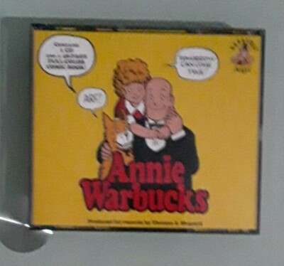 ANNIE WARBUCKS  original cast recording  CD  includes booklet -image