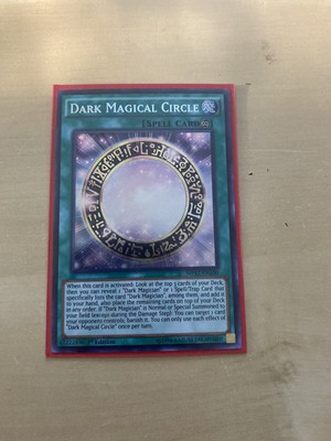 Yu-Gi-Oh! TCG Dark Magical Circle 2017 Mega-Tin Mega Pack MP17-EN100 1st Edition-image