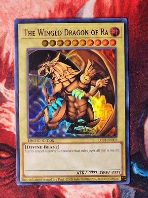 The Winged Dragon of Ra LC01-EN003 25th Anniversary Edition Legendary Collection-image