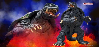 Gamera 1996 Sendai Battle S.H. MonsterArts Action Figure, No Box, Japan-image