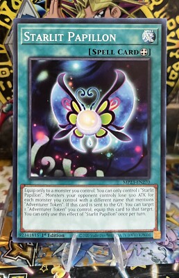 Starlit Papillon MP23-EN270 25th Anniversary Tin: Dueling Heroes Mega Pack...-image