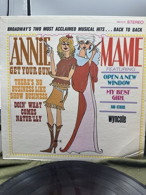Annie Get Your Gun/Mame Broadway Musical 1967 LP Wyncote Records SW-9175-image