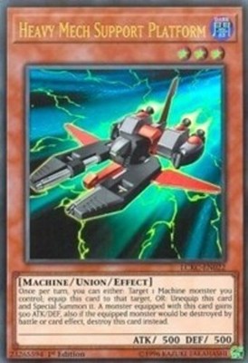 Heavy Mech Support Platform - LCKC-EN022 - Ultra Rare - 1st Edition - Moderately-image