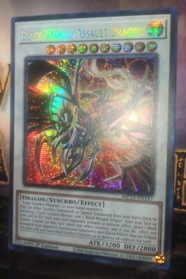 Black-Winged Assault Dragon MP23-EN187 25th Anniversary Tin: Dueling Heroes Mega-image