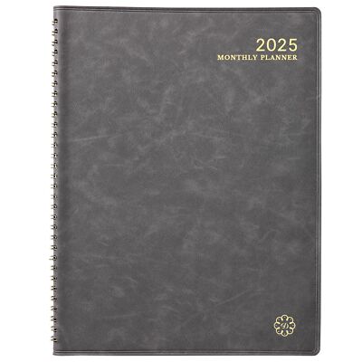 2025 Monthly Planner - 2025 Planner with Leather Soft Cover January - Decembe...-image