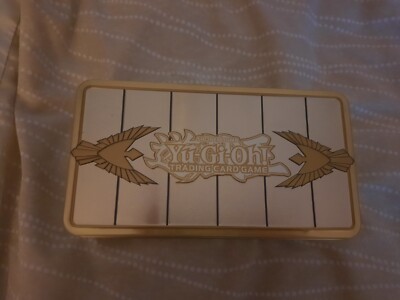 GOLD SARCOPHAGUS MEGA TIN  2019 - STORAGE TIN ONLY - NO CARDS - Holds 400+ Cards-image