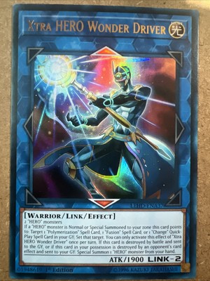 Yu-Gi-Oh Legendary Hero Decks - Xtra HERO Wonder Driver LEHD-ENA37 -1st Edition-image
