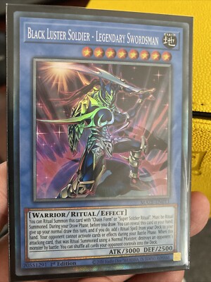 Yugioh Black Luster Soldier - Legendary Swordsman	MAZE-EN011 Collector's Rare #2-image