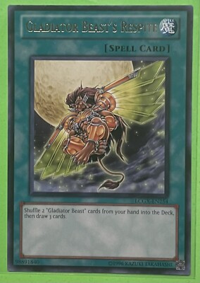 1x NM Gladiator Beast's Respite - LCGX-EN254 - Rare - Unlimited Edition  YuGiO-image