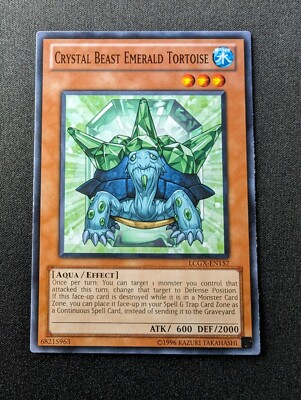 CRYSTAL BEAST EMERALD TORTOISE LCGX-EN157 Legendary Collection 2 Unlimited -image