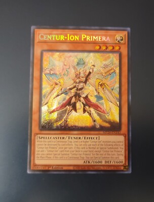 YGO Centur-Ion Primera Prismatic Secret NM 2024 Mega Tin MP24-EN143-image