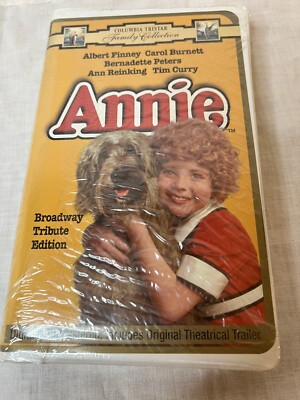 VHS Annie Broadway Tribute Edition Sealed-image