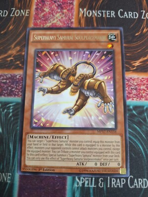 Yu-Gi-Oh! Superheavy Samurai Soulpeacemaker MP17-EN134 Rare 1st Edition NM a1/-image