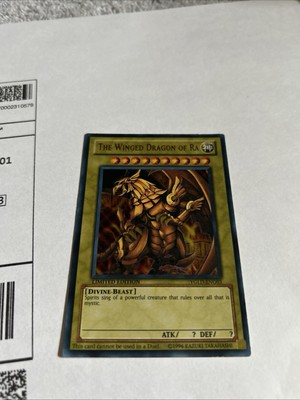 The Winged Dragon of Ra LC01-EN003 Yu-Gi-Oh Lege Collection 1 Limited Edition-image