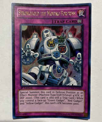 Yugioh TCG Stronghold the Moving Fortress LCYW-EN101 Ultra Rare 1st Edition-image