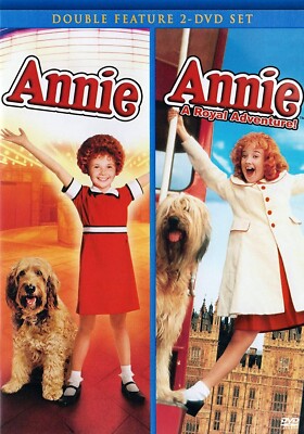 Annie 1982+ Anne 1995 A Royal Adventure DVD THE MOVIE SET Double Feature 2-image