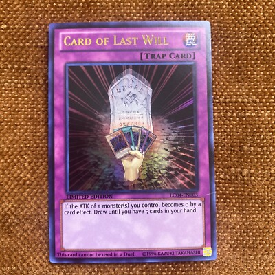 Yu-Gi-Oh! TCG Card of Last Will Legendary Collection 4: Joey's World LC04-EN003-image