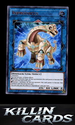1st Edition Reprodocus MP19-EN110 Ultra Rare 2019 Gold Sarcophagus Tin Mega Pack-image
