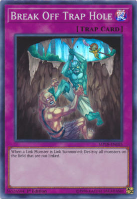 ( BREAK OFF TRAP HOLE ) - Super - MP18-EN085 - 1st - NM - Mega Tin 2018-image