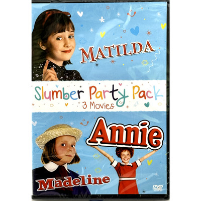 MATILDA (1996) / ANNIE (1981) / MADELINE (1998) DVD - NIW Unopened-image