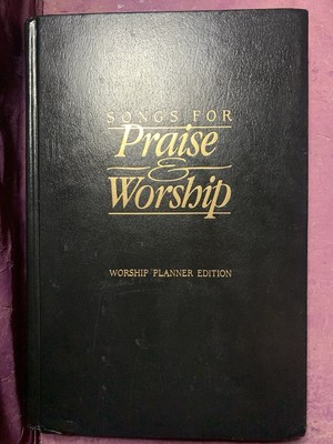 Songs For Praise & Worship Hymnal Worship Planner Edition 1992 Black Hardcover-image