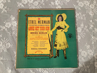 Ethel Merman Annie Get Your Gun Soundtrack LP 1949 Original Vinyl Album-image