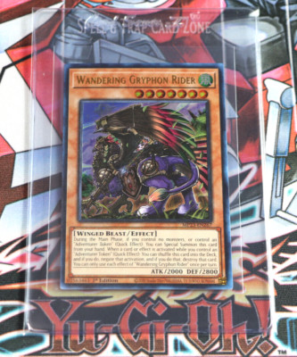 YuGiOh Wandering Gryphon Rider MP23-EN267 1st Edition Ultra Rare-image
