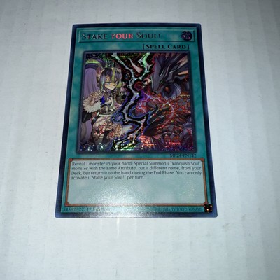 Yu-Gi-Oh! Prismatic Secret Rare Stake Your Soul MP24-EN142-image
