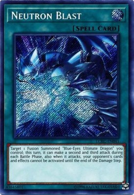 Yugioh! Neutron Blast - LCKC-EN041 - Secret Rare - Unlimited Edition Near Mint, -image
