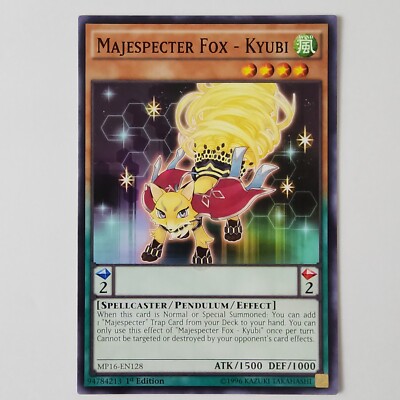 Majespecter Fox - Kyubi - MP16-EN128 - NM - Common - 1st ed - Yugioh-image
