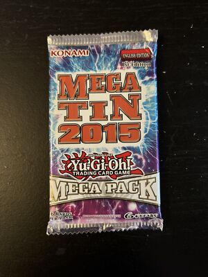 Yugioh! TCG Mega Pack 2015 1st Edition SEALED MINT RARE-image
