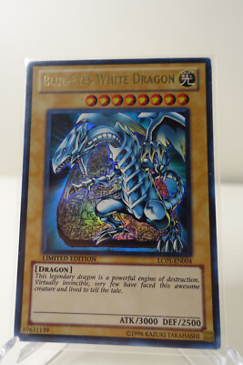YuGiOh! Blue-Eyes White Dragon (LC01-EN004) Limited Edition - Ultra Rare - NM/M-image