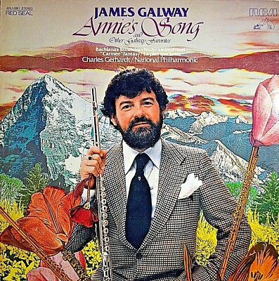 James Galway Annie's Song Vinyl LP Record from 1978 on RCA Red Seal ARL1-3061-image