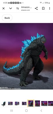 S.H.MonsterArts Godzilla x Kong  The New Empire Godzilla (2024) Bandai-image