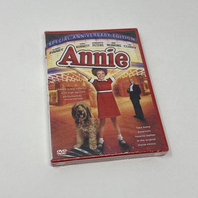 Annie Little orphan Anniversary DVD Movie Feature Film in case Tim Curry Burnett-image