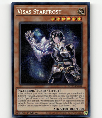 Yugioh Visas Starfrost 25th Anniv. Tin: Dueling Heroes Mega Pack-image