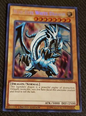 2017 Yu-Gi-Oh! Mega-Tins Blue-Eyes White Dragon #CT14-EN002   ( NEW )-image