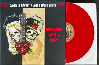 DANNY B. HARVEY & ANNIE MARIE LEWIS - Reckless, Wild & Crazy - Red Vinyl 180gram-image