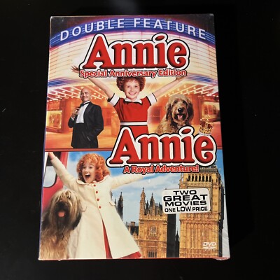 ANNIE & ANNIE A Royal Adventure Double Feature DVD SET New /  Sealed -image