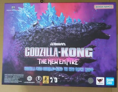 Godzilla Figure S.H.Monsterarts Godzilla×Kong The Mew Emoire 2024 Bandai Japan-image