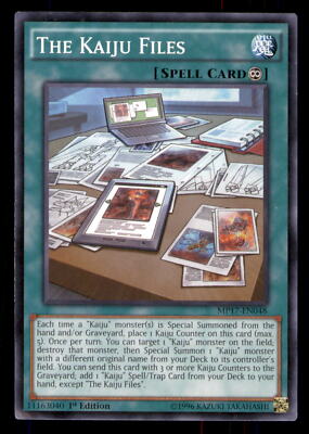 Yugioh The Kaiju Files #MP17-EN048 2017 Mega-Tins Mega Pack LP-image