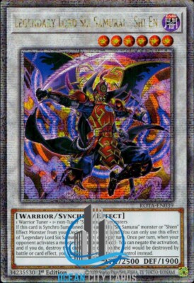ROTA-EN039 Legendary Six Samurai Lord - Shi En Quarter Century Secret 1st ed-image