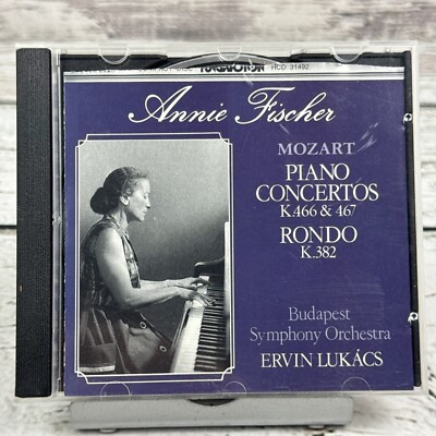 Mozart, Annie Fischer- Piano Concertos K. 466; 467 / Rondo K. 382 [CD 1991]-image