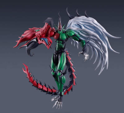 S.H. MonsterArts Yu-Gi-Oh! GX Elemental HERO Flame Wingman Action Figure US-image