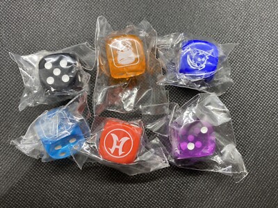 YuGiOh! - Legendary Duelists: Season 3 Dices - Complete 6 Dices Set-image