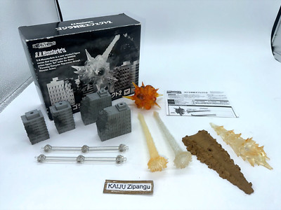 2014 Bandai Godzilla Effect 2 Parts Set 60th Anniversary S.H.MonsterArts Kaiju-image