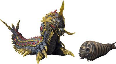 S.H. Monster Arts Mossla (larva) & Buttra (larva) set (soul web store)-image
