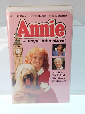 Annie: A Royal Adventure (VHS, 1995, Closed Caption Clam Shell Case)-image